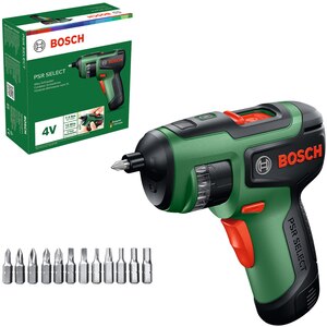 Surubelnita electrica BOSCH PSR Select, 4V, 210rpm, 7.5Nm, 12 accesorii Surubelnita electrica BOSCH PSR Select, 4V, 210rpm, 7.5Nm, 12 accesorii