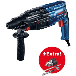 Set ciocan rotopercutor BOSCH PROFESSIONAL GBH 240, 2.7J, SDS Plus, 930rpm + mandrina cu coroana dintata Set ciocan rotopercutor BOSCH PROFESSIONAL GBH 240, 2.7J, SDS Plus, 930rpm + mandrina cu coroana dintata