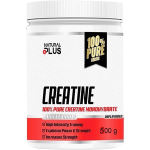 Creatina Monohidrata 100% pura, 500 g, NATURAL PLUS Creatina Monohidrata 100% pura, 500 g, NATURAL PLUS