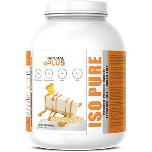 Pudra proteica Iso Pure Protein, cheesecake, 2 kg, NATURAL PLUS Pudra proteica Iso Pure Protein, cheesecake, 2 kg, NATURAL PLUS