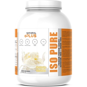 Pudra proteica Iso Pure Protein, vanilie, 2 kg, NATURAL PLUS Pudra proteica Iso Pure Protein, vanilie, 2 kg, NATURAL PLUS