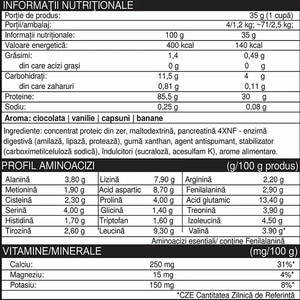 Pudra proteica Whey Pro Premium, caramel, 2.5 kg, NATURAL PLUS Pudra proteica Whey Pro Premium, caramel, 2.5 kg, NATURAL PLUS