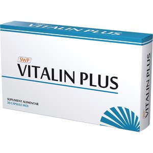 Supliment alimentar Vitalin Plus, 30 capsule, SUN WAVE PHARMA Supliment alimentar Vitalin Plus, 30 capsule, SUN WAVE PHARMA