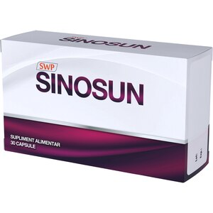 Supliment alimentar Sinosun, 30 capsule, SUN WAVE PHARMA Supliment alimentar Sinosun, 30 capsule, SUN WAVE PHARMA