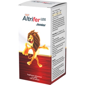 Supliment alimentar Altrifer LDS Junior, 120 ml, SUN WAVE PHARMA Supliment alimentar Altrifer LDS Junior, 120 ml, SUN WAVE PHARMA
