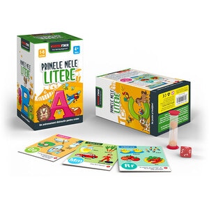 Joc educativ MEMORACE Primele mele litere LG0001, 4 ani+, 58 piese Joc educativ MEMORACE Primele mele litere LG0001, 4 ani+, 58 piese