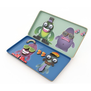 Joc educativ PURPLE COW Fabrica de Monstri magnetici CW0205, 3 ani+, multicolor Joc educativ PURPLE COW Fabrica de Monstri magnetici CW0205, 3 ani+, multicolor