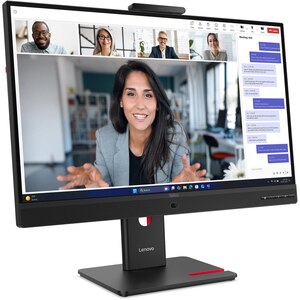 Monitor LED IPS LENOVO ThinkVision T27QD-4v, 27", QHD, 120Hz, boxe, pivot, negru Monitor LED IPS LENOVO ThinkVision T27QD-4v, 27", QHD, 120Hz, boxe, pivot, negru