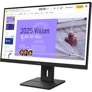 Monitor LED IPS LENOVO ThinkVision E27q-40, 27", QHD, 100Hz, boxe, pivot, negru Monitor LED IPS LENOVO ThinkVision E27q-40, 27", QHD, 100Hz, boxe, pivot, negru