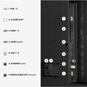 Televizor HI-QLED Smart HISENSE 65A7S, Ultra HD 4K, HDR, 164cm Televizor HI-QLED Smart HISENSE 65A7S, Ultra HD 4K, HDR, 164cm