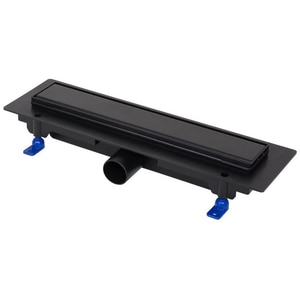 Rigola dus FLUIDMASTER 675022, gratar inox, D 40mm, 35 cm, negru Rigola dus FLUIDMASTER 675022, gratar inox, D 40mm, 35 cm, negru