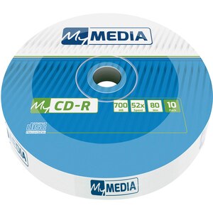 CD-R VERBATIM My Media 69204, 52x, 700 MB, 10buc CD-R VERBATIM My Media 69204, 52x, 700 MB, 10buc