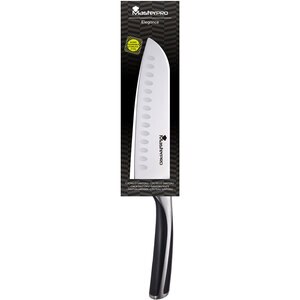Cutit Santoku MASTERPRO Elegance, 17.5cm, inox, negru Cutit Santoku MASTERPRO Elegance, 17.5cm, inox, negru