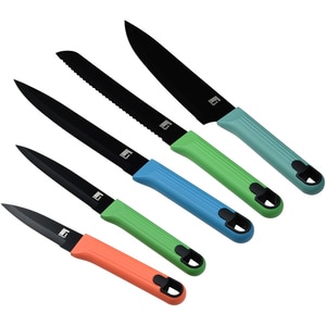 Set cutite BERGNER Vibrance BG-39377-MT-RO, 5 piese, inox, 8.75-20cm Set cutite BERGNER Vibrance BG-39377-MT-RO, 5 piese, inox, 8.75-20cm