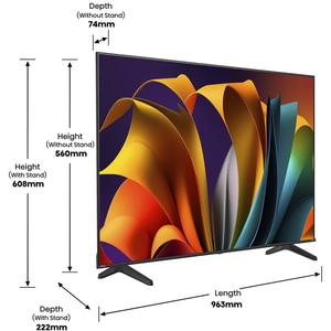 Televizor LED Smart HISENSE 50A6N, Ultra HD 4K, HDR, 126cm Televizor LED Smart HISENSE 50A6N, Ultra HD 4K, HDR, 126cm