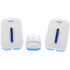 Sonerie wireless WELL DOORBELL-JINGLE-WL, 220V, 150m, alb Sonerie wireless WELL DOORBELL-JINGLE-WL, 220V, 150m, alb