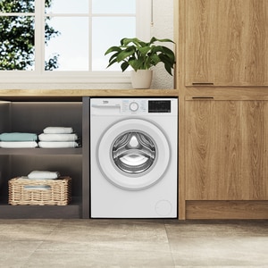 Masina de spalat rufe frontala BEKO B3WFU49215WW ES, EnergySpin, SteamCure, 9 kg, 1200rpm, Clasa A, alb Masina de spalat rufe frontala BEKO B3WFU49215WW ES, EnergySpin, SteamCure, 9 kg, 1200rpm, Clasa A, alb