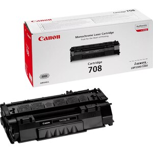 Toner original CANON 708, negru Toner original CANON 708, negru