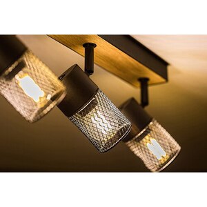 Plafoniera RABALUX Metta, E14, 4x40W, IP20, negru Plafoniera RABALUX Metta, E14, 4x40W, IP20, negru