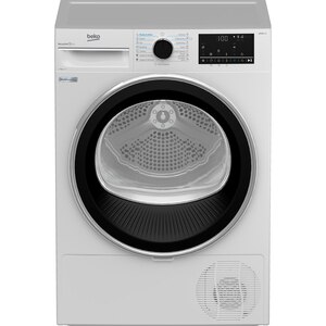 Uscator de rufe BEKO B5T68233, Pompa de caldura, 8kg, 15 programe, Clasa E, alb Uscator de rufe BEKO B5T68233, Pompa de caldura, 8kg, 15 programe, Clasa E, alb