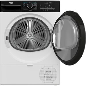 Uscator de rufe BEKO B5T48233WBPB EU, Pompa de caldura, 8 kg, 15 programe, Clasa C, alb Uscator de rufe BEKO B5T48233WBPB EU, Pompa de caldura, 8 kg, 15 programe, Clasa C, alb