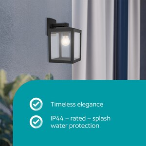 Aplica exterior EGLO Olgiata, 60W, E27, IP44, negru Aplica exterior EGLO Olgiata, 60W, E27, IP44, negru