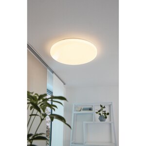 Plafoniera LED EGLO 75502, 15W, 1800lm, lumina calda, IP20, alb Plafoniera LED EGLO 75502, 15W, 1800lm, lumina calda, IP20, alb