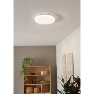 Plafoniera LED EGLO 75502, 15W, 1800lm, lumina calda, IP20, alb Plafoniera LED EGLO 75502, 15W, 1800lm, lumina calda, IP20, alb