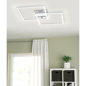 Plafoniera LED EGLO 75538, 28W, 3900lm, lumina variabila, IP20, alb Plafoniera LED EGLO 75538, 28W, 3900lm, lumina variabila, IP20, alb