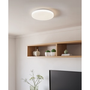 Plafoniera LED EGLO 75579, 15.6W, 1900lm, lumina neutra, IP44, alb Plafoniera LED EGLO 75579, 15.6W, 1900lm, lumina neutra, IP44, alb
