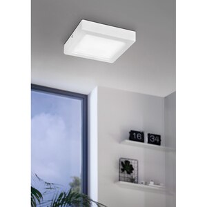 Plafoniera LED EGLO 75604, 9.5W, 1500lm, lumina neutra, IP20, alb Plafoniera LED EGLO 75604, 9.5W, 1500lm, lumina neutra, IP20, alb
