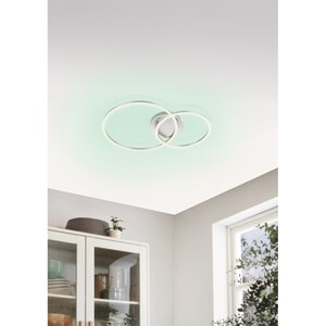 Plafoniera LED EGLO 75607, 12W, 1350lm, lumina variabila, IP20, alb Plafoniera LED EGLO 75607, 12W, 1350lm, lumina variabila, IP20, alb