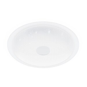 Plafoniera LED EGLO 75624, 22W, 2600lm, lumina variabila, IP20, alb, crom Plafoniera LED EGLO 75624, 22W, 2600lm, lumina variabila, IP20, alb, crom