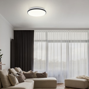 Plafoniera LED EGLO 75627, 15.6W, 1900lm, lumina neutra, IP20, alb Plafoniera LED EGLO 75627, 15.6W, 1900lm, lumina neutra, IP20, alb