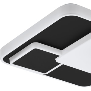 Plafoniera EGLO Lepreso, LED, 19.5W, 2300lm, negru Plafoniera EGLO Lepreso, LED, 19.5W, 2300lm, negru