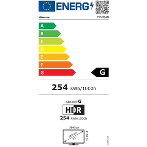 Display profesional HISENSE 75DM66D, 75", 4K UHD, 60Hz, Wi-Fi, Boxe, negru Display profesional HISENSE 75DM66D, 75", 4K UHD, 60Hz, Wi-Fi, Boxe, negru