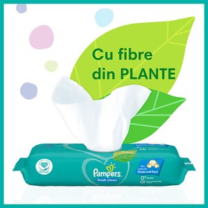 Servetele umede PAMPERS Fresh Clean, 6 pachete, 480 buc Servetele umede PAMPERS Fresh Clean, 6 pachete, 480 buc