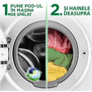 Detergent capsule ARIEL Professional PODS Universal+, 60 spalari Detergent capsule ARIEL Professional PODS Universal+, 60 spalari
