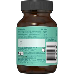Supliment alimentar Breathe Free, 60 capsule, ORGANIC INDIA Supliment alimentar Breathe Free, 60 capsule, ORGANIC INDIA
