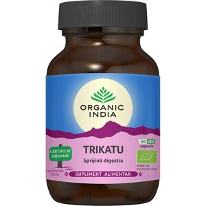 Supliment alimentar Tritaku, 60 capsule, ORGANIC INDIA Supliment alimentar Tritaku, 60 capsule, ORGANIC INDIA