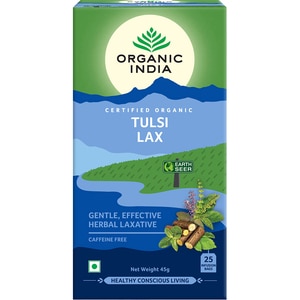 Ceai ORGANIC INDIA Tulsi Lax, 25 plicuri, 45g Ceai ORGANIC INDIA Tulsi Lax, 25 plicuri, 45g