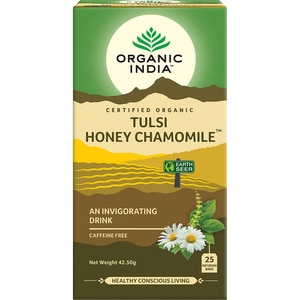 Ceai ORGANIC INDIA Tulsi Miere si Musetel, 25 plicuri, 42.5g Ceai ORGANIC INDIA Tulsi Miere si Musetel, 25 plicuri, 42.5g
