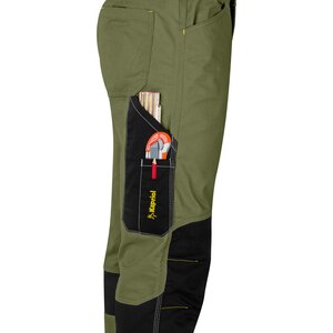 Pantaloni de lucru KAPRIOL Kavir, marimea L, verde Pantaloni de lucru KAPRIOL Kavir, marimea L, verde