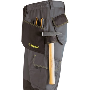 Pantaloni de lucru KAPRIOL Slick, marimea XL, gri Pantaloni de lucru KAPRIOL Slick, marimea XL, gri