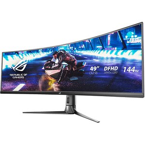 Monitor Gaming curbat LED VA ASUS ROG Strix XG49VQ, 49", DFHD, 144Hz, FreeSync 2 HDR, negru Monitor Gaming curbat LED VA ASUS ROG Strix XG49VQ, 49", DFHD, 144Hz, FreeSync 2 HDR, negru