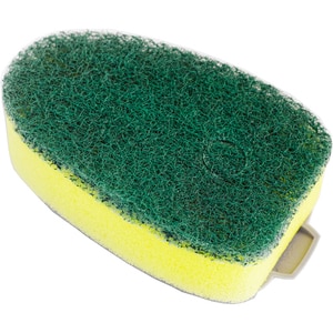 Rezerva burete de vase cu rezervor detergent SCOTCH-BRITE Click and Clean MMCC0200, 2 bucati, galben-verde Rezerva burete de vase cu rezervor detergent SCOTCH-BRITE Click and Clean MMCC0200, 2 bucati, galben-verde