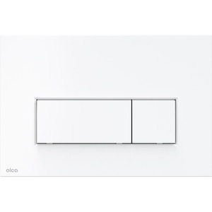 Clapeta actionare WC ALCA Thin 5 M576, dubla actionare, alb mat Clapeta actionare WC ALCA Thin 5 M576, dubla actionare, alb mat