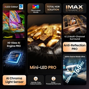 Televizor Mini-LED ULED Smart HISENSE 85U8Q, Ultra HD 4K,215cm Televizor Mini-LED ULED Smart HISENSE 85U8Q, Ultra HD 4K,215cm