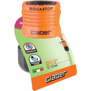 Cupla automata CLABER 8602, 1/2" (12-17mm), Aquastop Cupla automata CLABER 8602, 1/2" (12-17mm), Aquastop