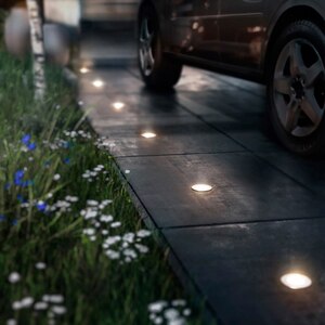 Spot LED Philips Moss, 3W, 270lm, 2700K, IP67, crom Spot LED Philips Moss, 3W, 270lm, 2700K, IP67, crom